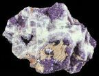 Thunder Bay Amethyst Cluster With Barite (Special Price) #62256-1